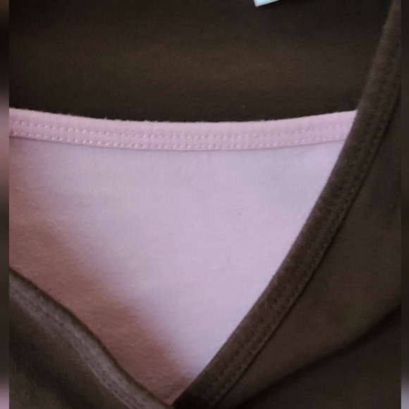 Girls Chocolate Brown Long Sleeve Dress by One Step Up - Picture 3 of 6